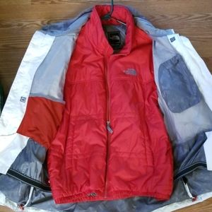 Men's White North Face Jacket